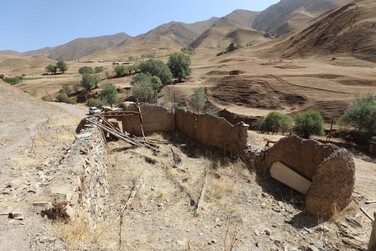 Sogondu. Mešita zaniklá během kolektivizace.