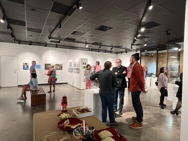 The exhibition took place at the UHCL Art Gallery.