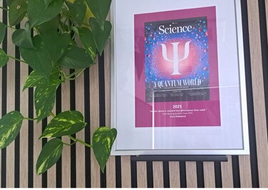 “Imagine it as soldiers changing formation,” Viera Skákalová described the phase of matter between solid and liquid states